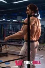 Realing doll 英睿(Austin) 183cm フルシリコン がたい マッスル 髭面 男性型ラブドール - 画像 (11)