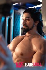 Realing doll 英睿(Austin) 183cm フルシリコン がたい マッスル 髭面 男性型ラブドール - 画像 (7)