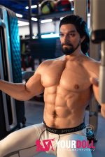 Realing doll 英睿(Austin) 183cm フルシリコン がたい マッスル 髭面 男性型ラブドール - 画像 (13)