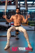 Realing doll 英睿(Austin) 183cm フルシリコン がたい マッスル 髭面 男性型ラブドール - 画像 (18)
