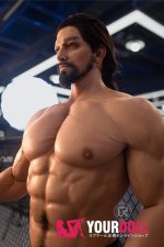 Realing doll 英睿(Austin) 183cm フルシリコン がたい マッスル 髭面 男性型ラブドール - 画像 (6)