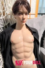 Realing doll 宇麟(Kirin) 93cm 半身ラブドール シリコンヘッド+TPEボディ 腹筋割れ アジア系 イケメン 男性型 トルソー - 画像 (12)