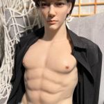 Realing doll 宇麟(Kirin) 93cm 半身ラブドール シリコンヘッド+TPEボディ 腹筋割れ アジア系 イケメン 男性型 トルソー