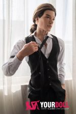 Realing doll 震枭(Regan) 175cm シリコンヘッド+TPEボディ 熟男 イケメン 魅力的 男性型ラブドール - 画像 (2)