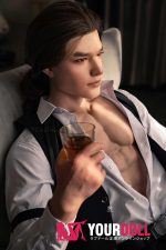 Realing doll 震枭(Regan) 175cm シリコンヘッド+TPEボディ 熟男 イケメン 魅力的 男性型ラブドール - 画像 (4)