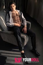 Realing doll 震枭(Regan) 175cm シリコンヘッド+TPEボディ 熟男 イケメン 魅力的 男性型ラブドール - 画像 (6)