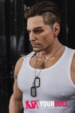 Realing doll 肯特(Kent) 183cm フルシリコン 顎機能付き がたい 筋肉 マッチョ 熟男 男性型ラブドール - 画像 (5)