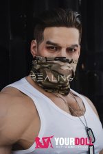 Realing doll 肯特(Kent) 183cm フルシリコン 顎機能付き がたい 筋肉 マッチョ 熟男 男性型ラブドール - 画像 (6)