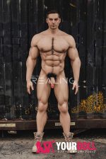 Realing doll 肯特(Kent) 183cm フルシリコン 顎機能付き がたい 筋肉 マッチョ 熟男 男性型ラブドール - 画像 (3)
