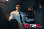 Realing doll 塞尔比(Selby) 183cm フルシリコン 顎機能付き がたい マッスル 髭面 男性型ラブドール - 画像 (15)