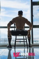 Realing doll 塞尔比(Selby) 183cm フルシリコン 顎機能付き がたい マッスル 髭面 男性型ラブドール - 画像 (12)