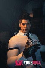 Realing doll 塞尔比(Selby) 183cm フルシリコン 顎機能付き がたい マッスル 髭面 男性型ラブドール - 画像 (6)