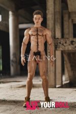 Realing doll 赞恩(Zane) 180cm フルシリコン 顎機能付き アジア系 ペニス選択可 男性型ラブドール - 画像 (8)
