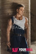 Realing doll 赞恩(Zane) 180cm フルシリコン 顎機能付き アジア系 ペニス選択可 男性型ラブドール - 画像 (5)