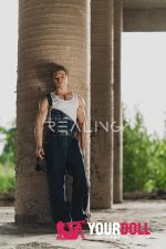 Realing doll 赞恩(Zane) 180cm フルシリコン 顎機能付き アジア系 ペニス選択可 男性型ラブドール - 画像 (4)