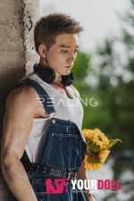 Realing doll 赞恩(Zane) 180cm フルシリコン 顎機能付き アジア系 ペニス選択可 男性型ラブドール - 画像 (6)