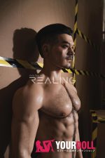 Realing doll 雷德(Ryder) 180cm フルシリコン 欧米系 熟男 ペニス選択可 男性型ラブドール - 画像 (4)