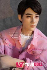 Realing doll 花城(FC) 175cm シリコンヘッド+TPEボディ アジア系 イケメン 魅力的 男性型ラブドール - 画像 (9)