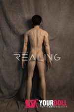 Realing doll 花城(FC) 175cm シリコンヘッド+TPEボディ アジア系 イケメン 魅力的 男性型ラブドール - 画像 (24)