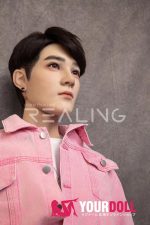 Realing doll 花城(FC) 175cm シリコンヘッド+TPEボディ アジア系 イケメン 魅力的 男性型ラブドール - 画像 (7)