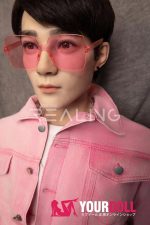 Realing doll 花城(FC) 175cm シリコンヘッド+TPEボディ アジア系 イケメン 魅力的 男性型ラブドール - 画像 (5)