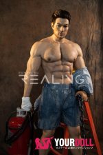 Realing doll 赛恩(SAYN) 183cm フルシリコン 顎機能付き 筋肉 長身 がたい アジア系 男性型ラブドール - 画像 (26)