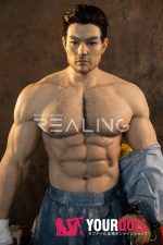 Realing doll 赛恩(SAYN) 183cm フルシリコン 顎機能付き 筋肉 長身 がたい アジア系 男性型ラブドール - 画像 (25)