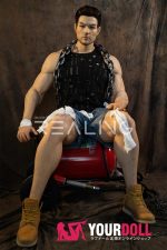 Realing doll 赛恩(SAYN) 183cm フルシリコン 顎機能付き 筋肉 長身 がたい アジア系 男性型ラブドール - 画像 (21)