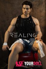Realing doll 赛恩(SAYN) 183cm フルシリコン 顎機能付き 筋肉 長身 がたい アジア系 男性型ラブドール - 画像 (17)