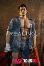Realing doll 赛恩(SAYN) 183cm フルシリコン 顎機能付き 筋肉 長身 がたい アジア系 男性型ラブドール - 画像 (8)