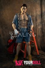 Realing doll 赛恩(SAYN) 183cm フルシリコン 顎機能付き 筋肉 長身 がたい アジア系 男性型ラブドール - 画像 (7)