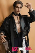 Realing doll 凯泽(KEYSER) 180cm フルシリコン 顎機能付き イケメン 美男子 ペニス選択可 男性型ラブドール - 画像 (13)