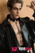 Realing doll 凯泽(KEYSER) 180cm フルシリコン 顎機能付き イケメン 美男子 ペニス選択可 男性型ラブドール - 画像 (12)