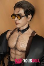 Realing doll 凯泽(KEYSER) 180cm フルシリコン 顎機能付き イケメン 美男子 ペニス選択可 男性型ラブドール - 画像 (5)