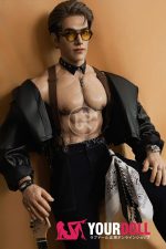 Realing doll 凯泽(KEYSER) 180cm フルシリコン 顎機能付き イケメン 美男子 ペニス選択可 男性型ラブドール - 画像 (7)