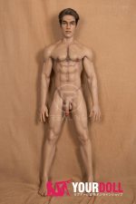 Realing doll 凯泽(KEYSER) 180cm フルシリコン 顎機能付き イケメン 美男子 ペニス選択可 男性型ラブドール - 画像 (3)