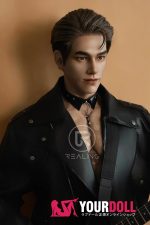 Realing doll 凯泽(KEYSER) 180cm フルシリコン 顎機能付き イケメン 美男子 ペニス選択可 男性型ラブドール - 画像 (6)