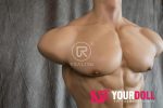 Realing doll 潇涵(Hogan) 100cm 半身ラブドール フルシリコン 顎機能付き 腹筋割れ アジア系 男性型 トルソー - 画像 (17)