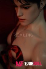 Realing doll 震枭(Regan) 180cm フルシリコン 顎機能付き アジア系 イケメン 男性型ラブドール - 画像 (5)
