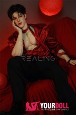 Realing doll 震枭(Regan) 180cm フルシリコン 顎機能付き アジア系 イケメン 男性型ラブドール - 画像 (14)