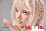 Shedoll Yuanyuan(沅沅) 148cm Dカップ フルシリコン リアルな肌質感付き 顎機能追加可 欧米系 愛嬌 ほくろ ラブドール - 画像 (26)
