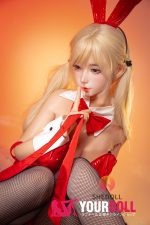 Shedoll Jiangxiaoli(江小梨) 156cm Eカップ フルシリコン 顎機能追加可 バニーガール エロ ラブドール - 画像 (6)