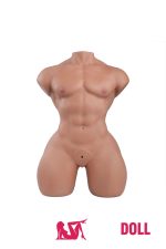 Tantaly Mark Pro 16.5kg 小麦肌 トルソー 男性型 腹筋割れ シリコン製のペニスx3付き 巨根 半身ラブドール - 画像 (19)