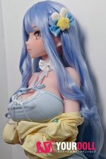 ElsaBabe 中野花澄 AHR016 144cm-M ピンク肌 フルシリコン ツンデレ アニメ系 美人 ラブドール - 画像 (14)
