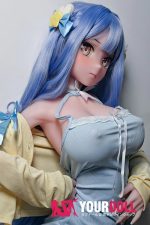 ElsaBabe 中野花澄 AHR016 144cm-M ピンク肌 フルシリコン ツンデレ アニメ系 美人 ラブドール - 画像 (8)