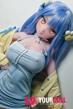ElsaBabe 中野花澄 AHR016 144cm-M ピンク肌 フルシリコン ツンデレ アニメ系 美人 ラブドール - 画像 (6)