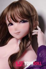 ElsaBabe 望月利世 RAD045 148cm-L ピンク肌 フルシリコン 艶美 魅惑の谷間 姉系 アニメ風 ラブドール - 画像 (4)