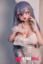 ElsaBabe 浅香萌里 RAD043 148cm-L ピンク肌 フルシリコン メロメロ 舌出し ハート目 エルフ耳 アニメドール - 画像 (11)