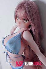 ElsaBabe 中野花澄 AHR016 144cm-M ピンク肌 フルシリコン ツンデレ アニメ系 綺麗 ラブドール - 画像 (6)