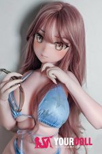 ElsaBabe 中野花澄 AHR016 144cm-M ピンク肌 フルシリコン ツンデレ アニメ系 綺麗 ラブドール - 画像 (8)